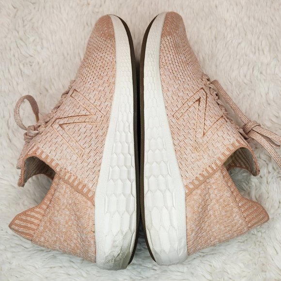 New Balance Fresh Foam CRUZ Sockfit Flyknit Pink Women's Running Shoes Sz 9.5 - Picture 7 of 11